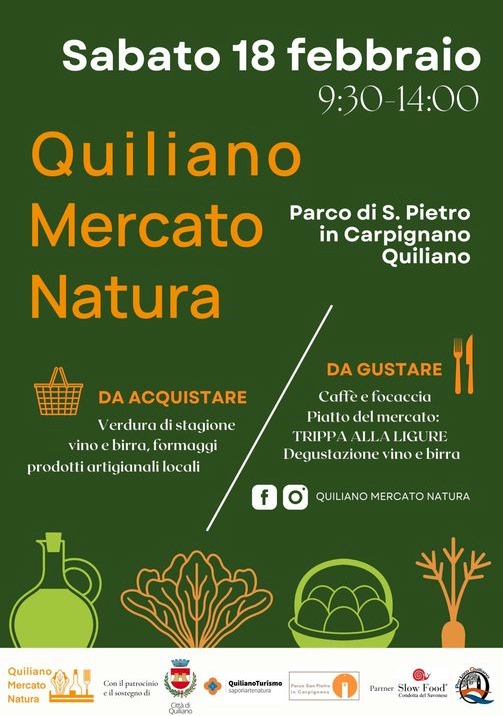 Quiliano Mercato Natura - 18 febbraio 2023
