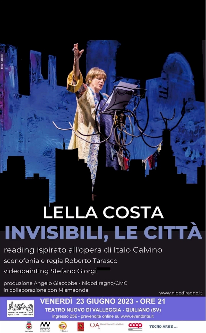 INVISIBILI, LE CITTÀ - Lella Costa