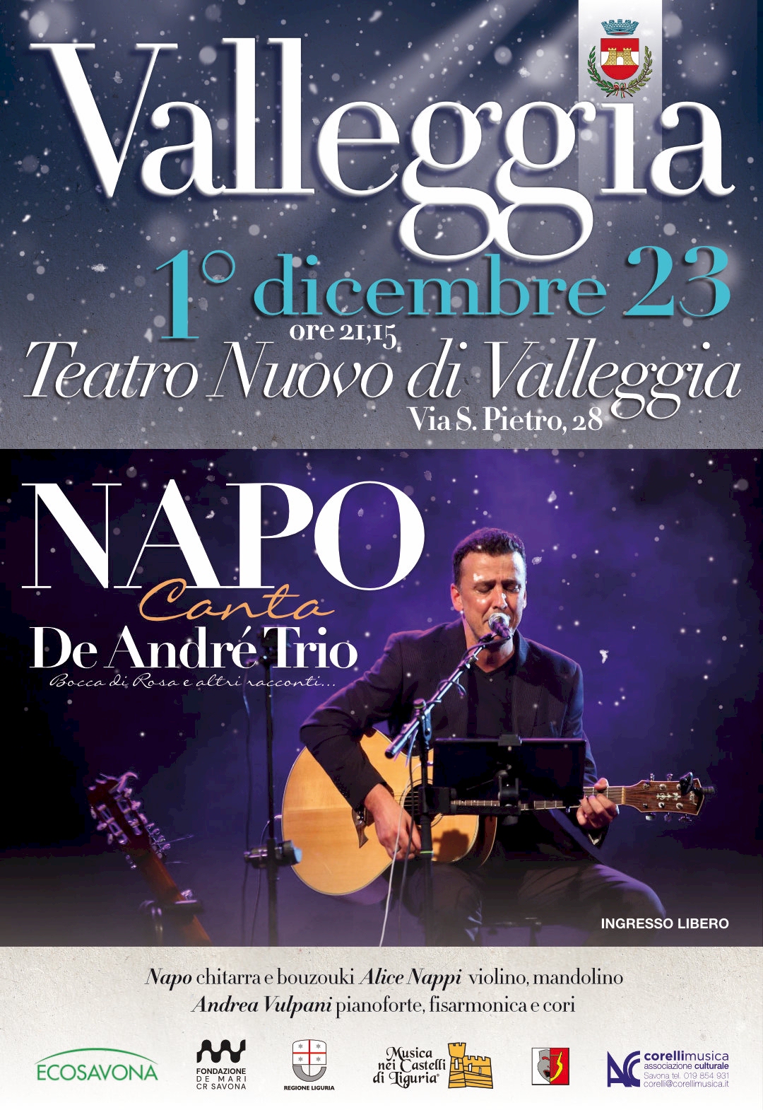 NAPO canta DE ANDRE' TRIO