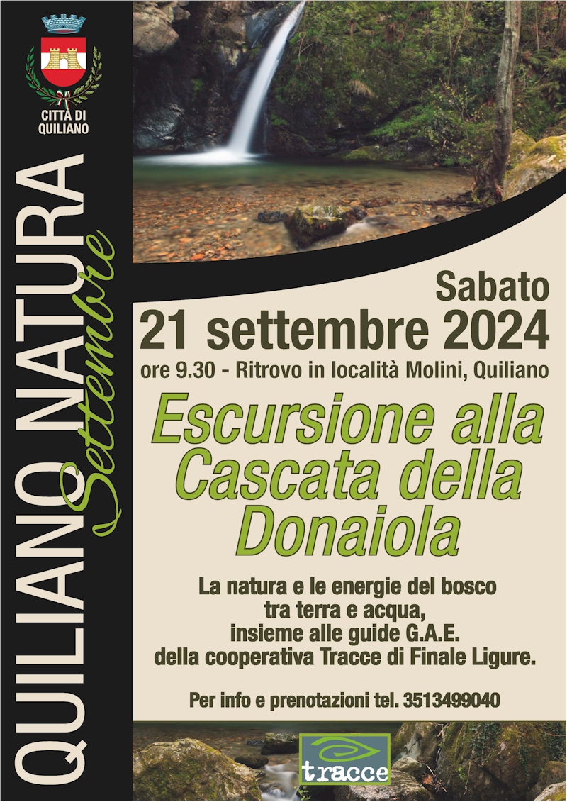 ESCURSIONE ALLA CASCATA DELLA DONAIOLA