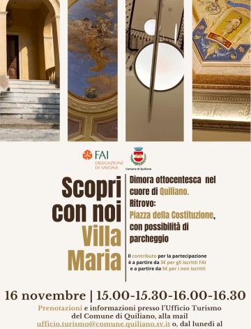 Scopri con il FAI VILLA MARIA