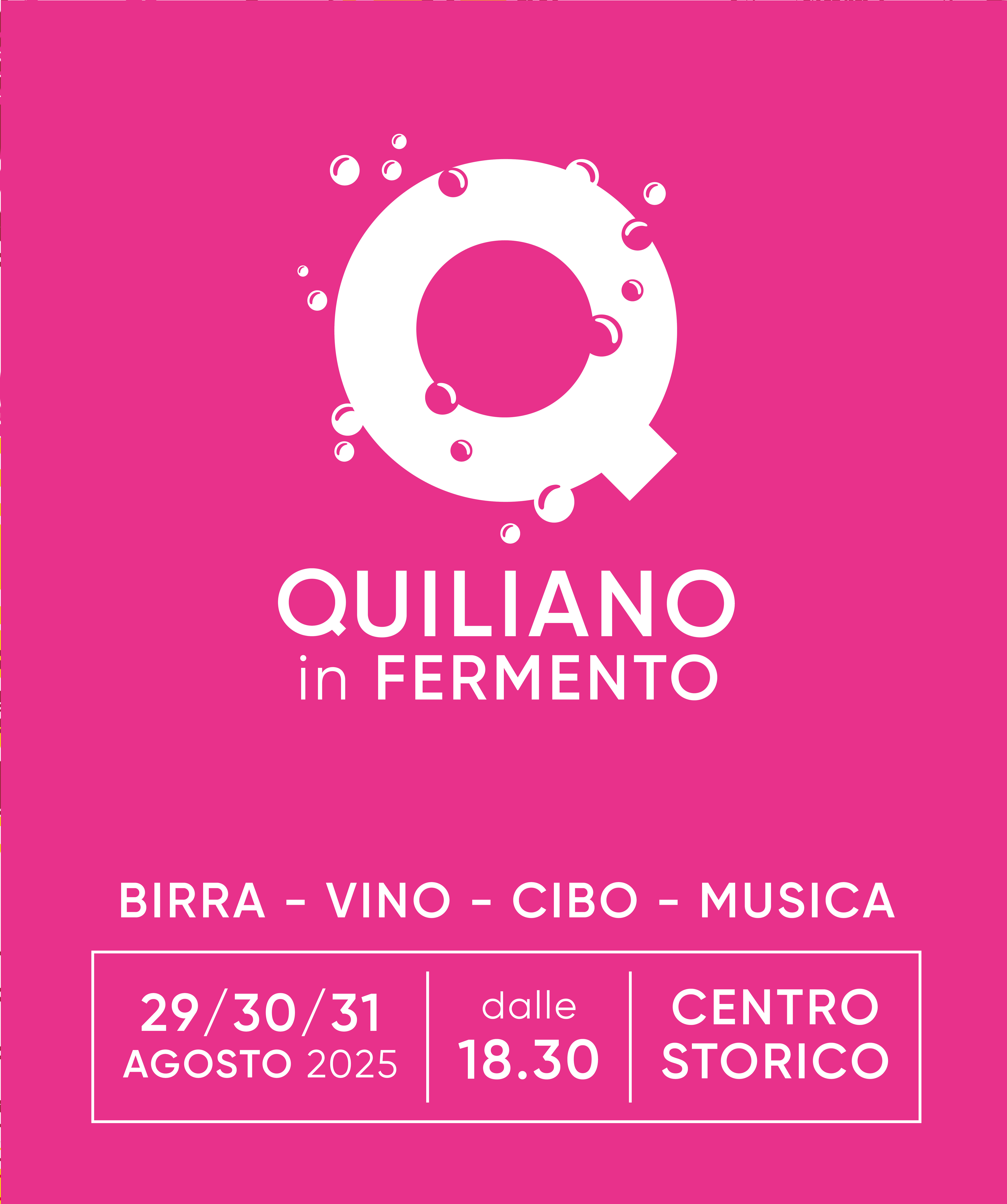 Quiliano in fermento 2025