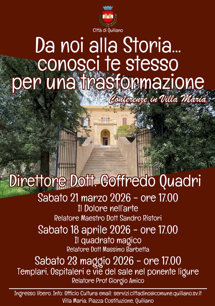 DA NOI ALLA STORIA... Conosci te stesso per una trasformazione