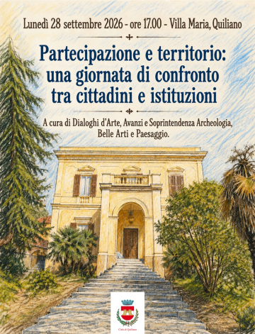  Partecipazione e territorio: a Quiliano cittadini e istituzioni si confrontano sulla cura e la trasformazione dei luoghi